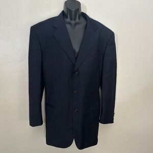 Louis Boston Wool Blazer EU 56R US 44R Made in Italy 100% wool 3 button